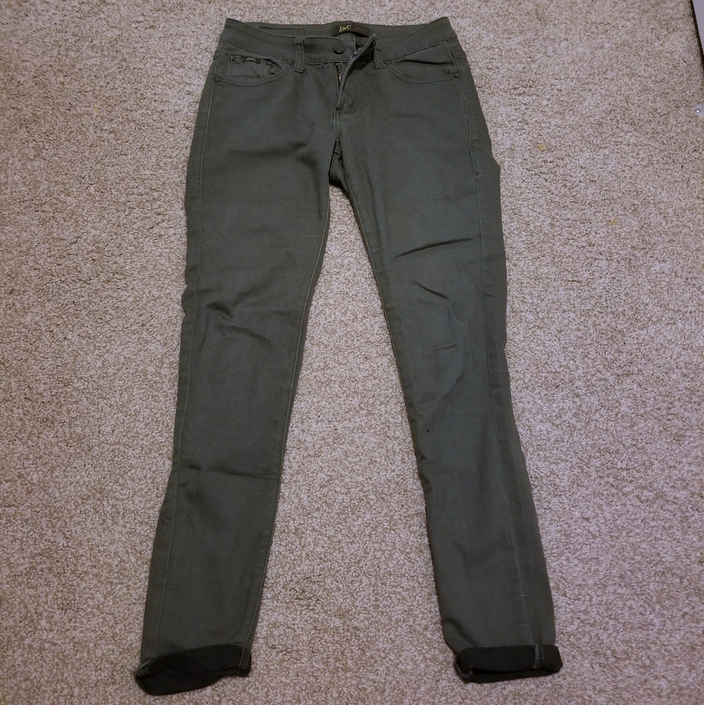 Olive Skinny Jean